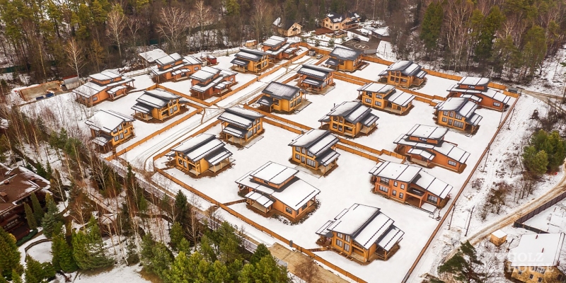 Коттеджный поселок по проекту Михалково Парк - фото 2 на сайте Holz House